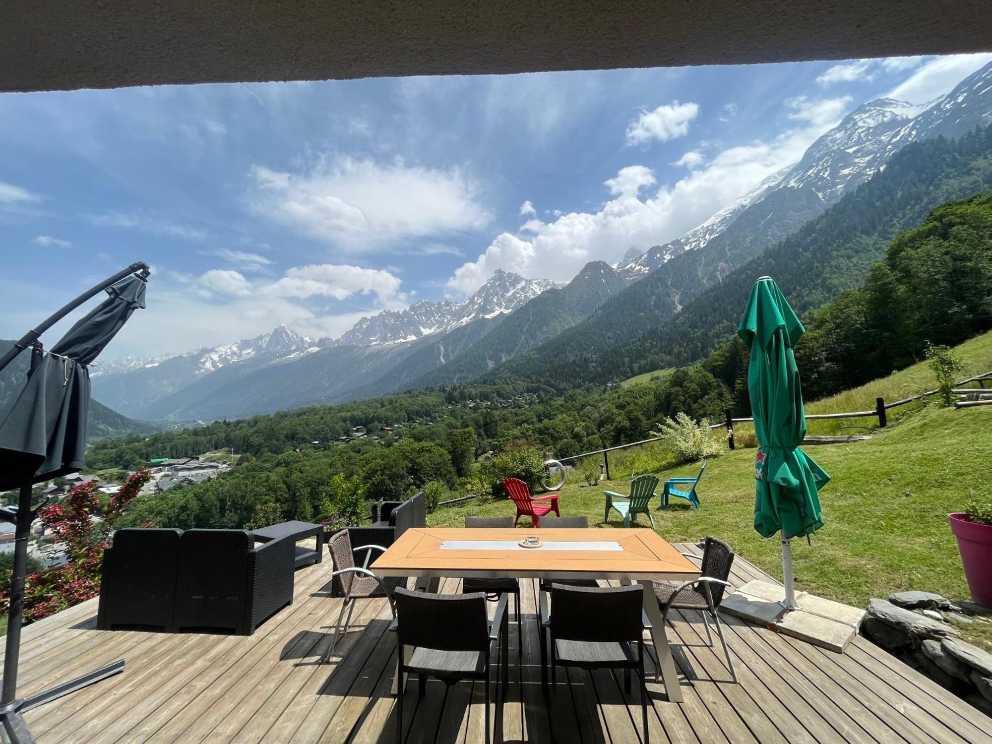 Amazing View Appartement Du Chalet Les Houches Extérieur photo