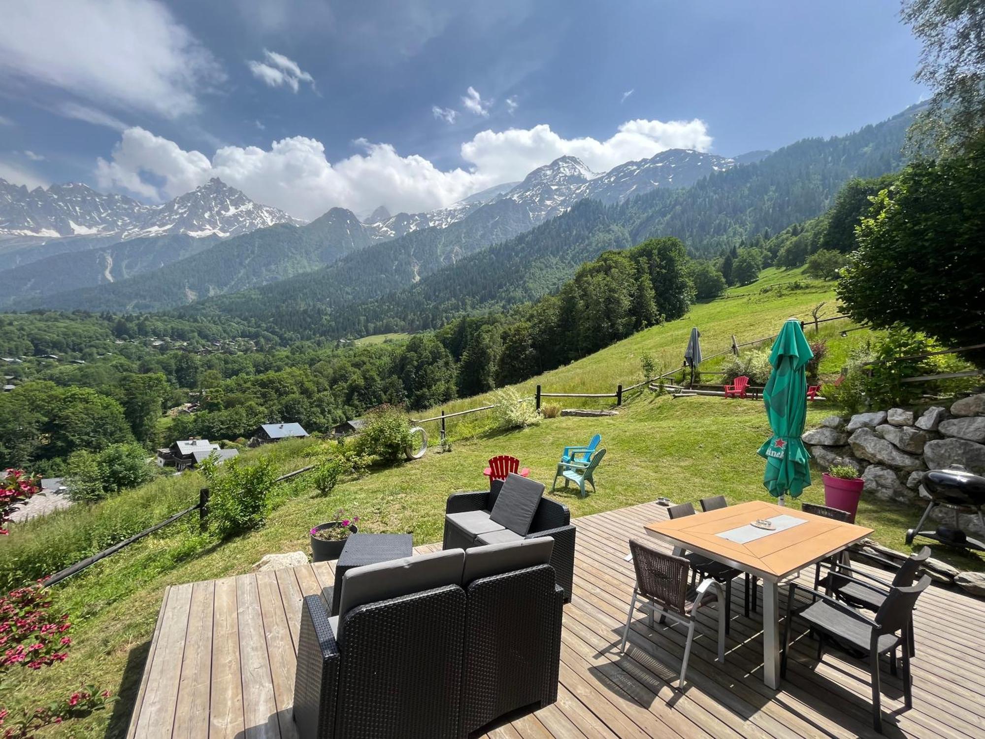 Amazing View Appartement Du Chalet Les Houches Extérieur photo
