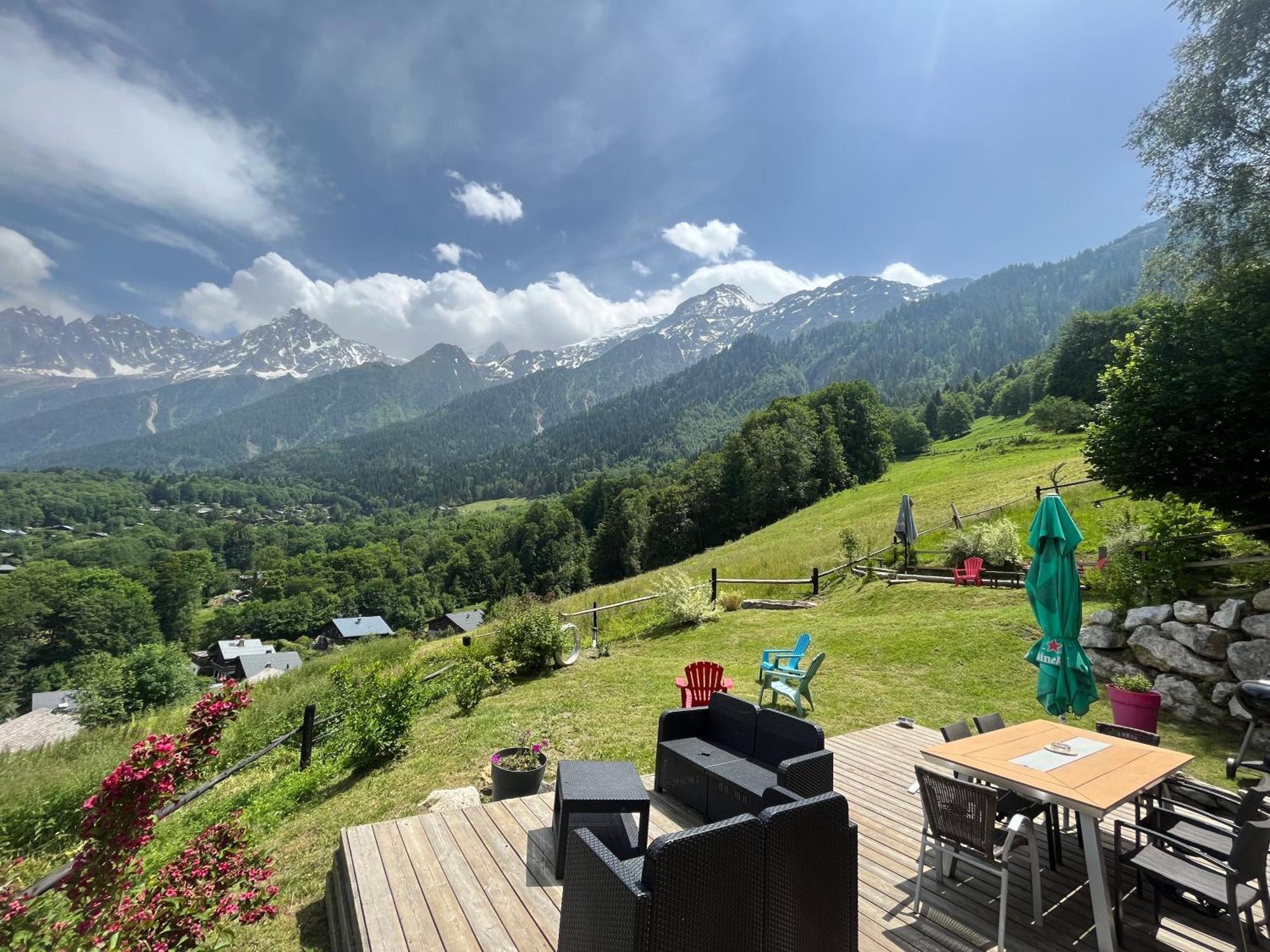 Amazing View Appartement Du Chalet Les Houches Extérieur photo