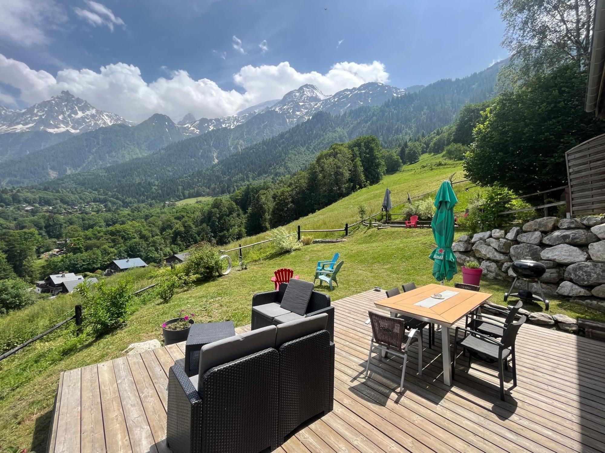 Amazing View Appartement Du Chalet Les Houches Extérieur photo