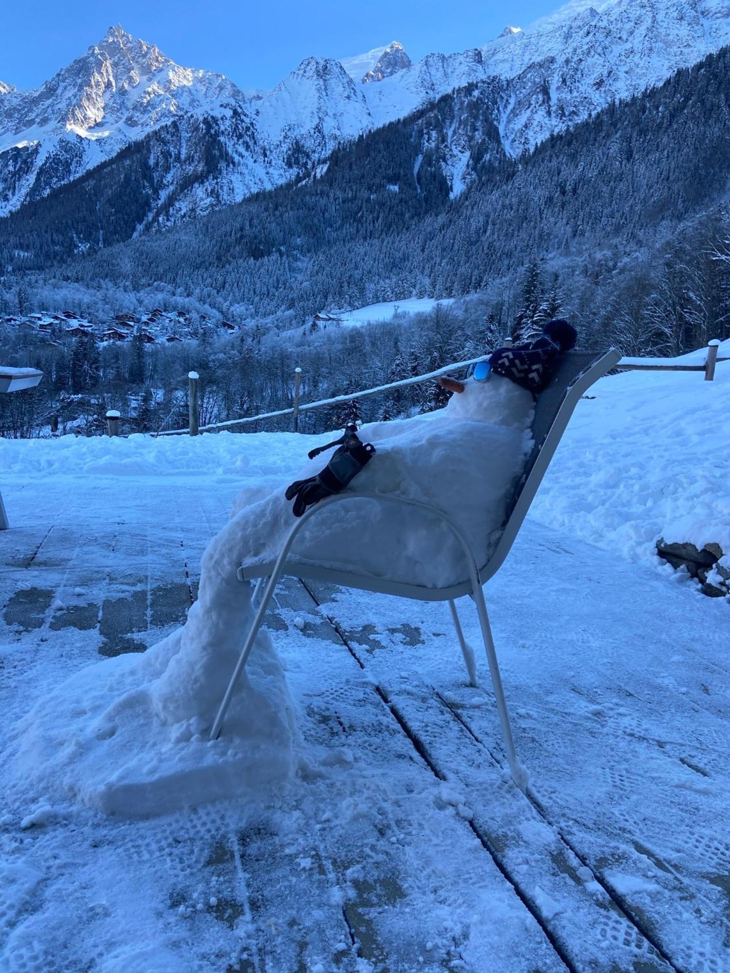 Amazing View Appartement Du Chalet Les Houches Extérieur photo